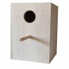 Nid en bois vertical pour Calopsitte - 30cm