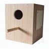 Nid en bois pour perruche N&eacute;ophemes - 24cm